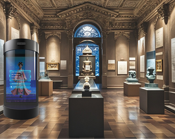 AI數(shù)字人展示柜 AI數(shù)字人展示柜